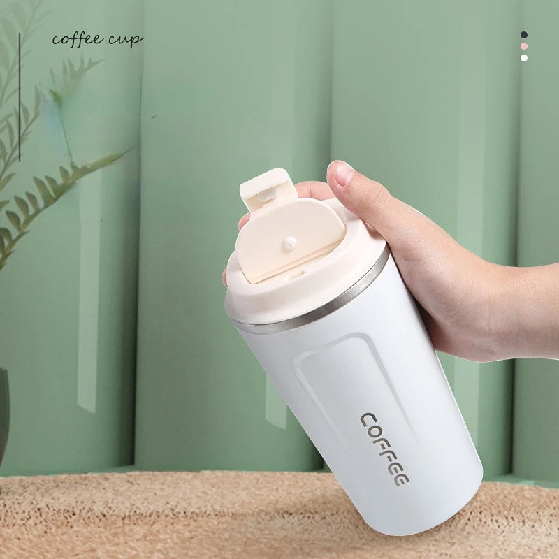 350ml/500ml Stainless Steel Insulated Travel Mug