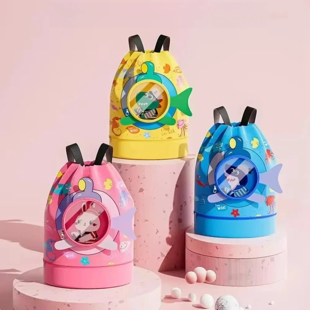 Kids’ Waterproof Swim Bag with Wet/Dry Separation
