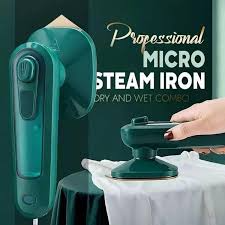 Mini Steam Iron – Travel & Home Steamer
