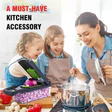 16-in-1 Multifunction Vegetable Slicer & Chopper with Basket