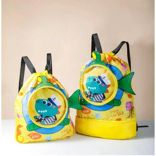Kids’ Waterproof Swim Bag with Wet/Dry Separation