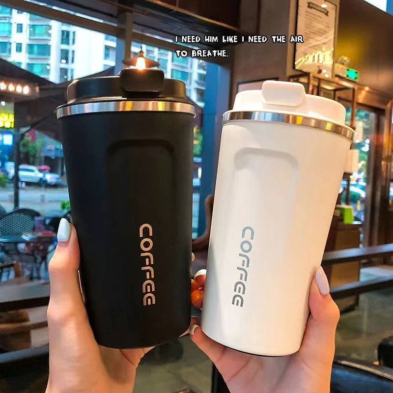 350ml/500ml Stainless Steel Insulated Travel Mug