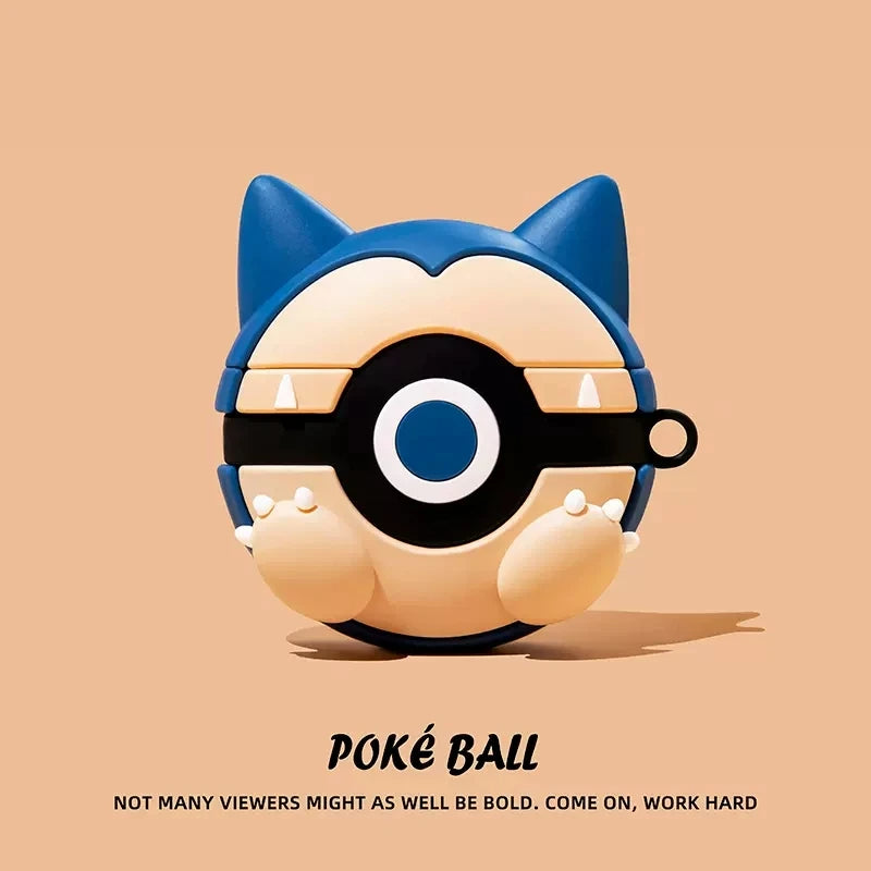 Pokeball Silicone Case for AirPods 1–4 & Pro Models