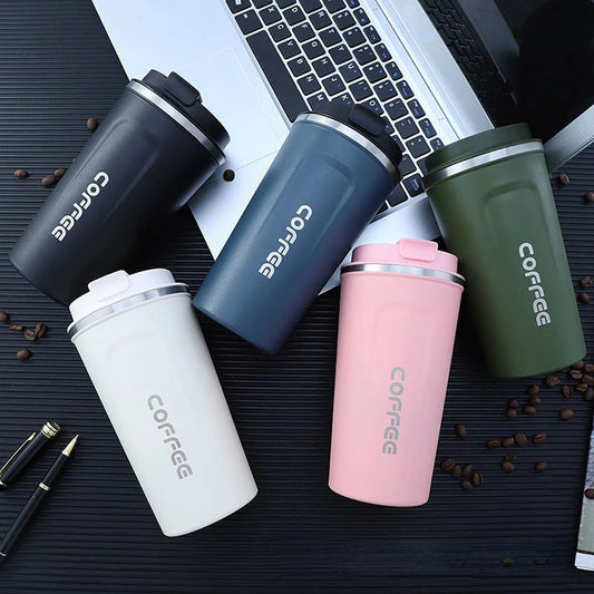 350ml/500ml Stainless Steel Insulated Travel Mug