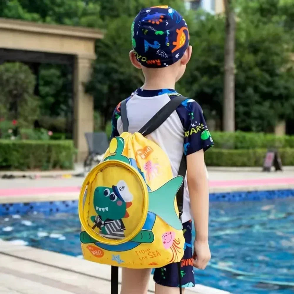 Kids’ Waterproof Swim Bag with Wet/Dry Separation