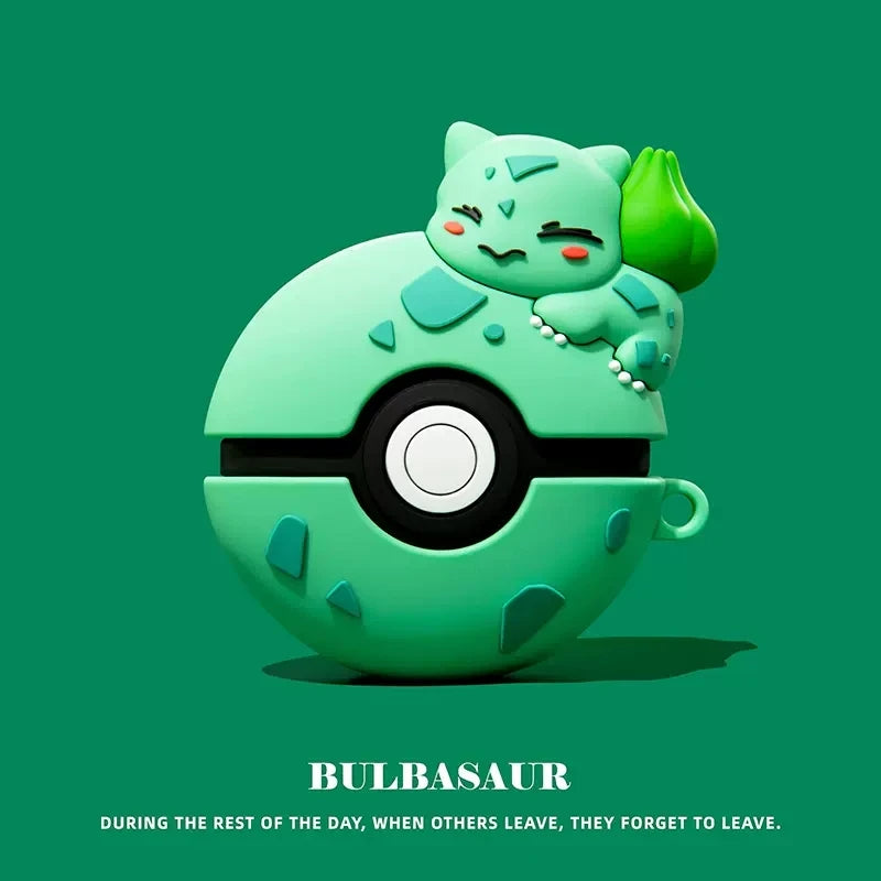 Pokeball Silicone Case for AirPods 1–4 & Pro Models