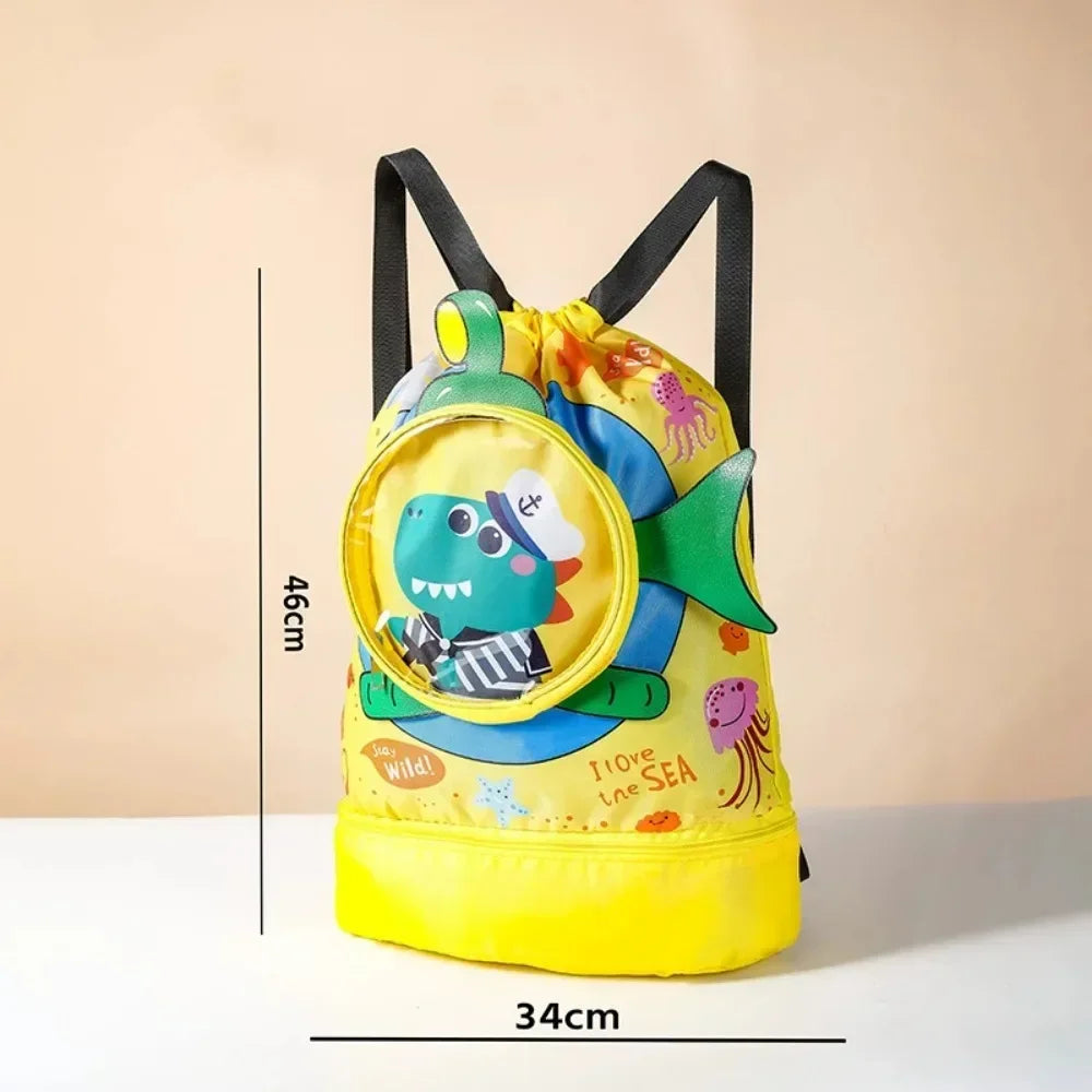 Kids’ Waterproof Swim Bag with Wet/Dry Separation