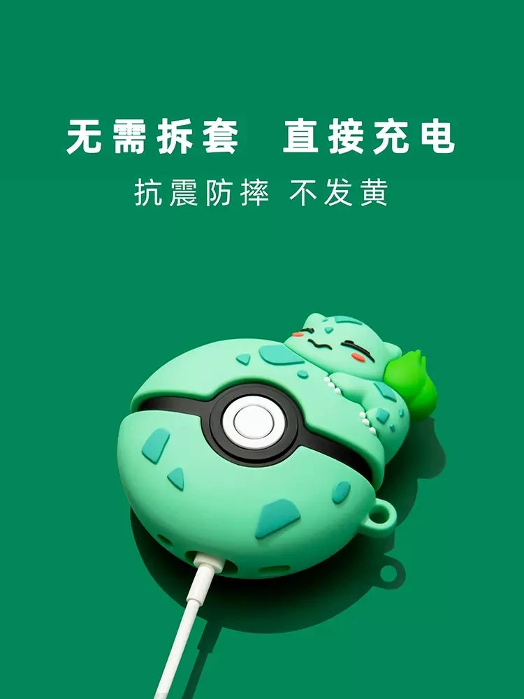 Pokeball Silicone Case for AirPods 1–4 & Pro Models