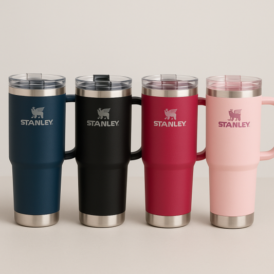 Stanley 40oz Stainless Steel Insulated Tumbler with Straw